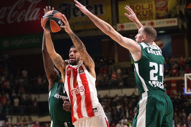 КРАЈ: Панатинаикос-Црвена звезда 91:71